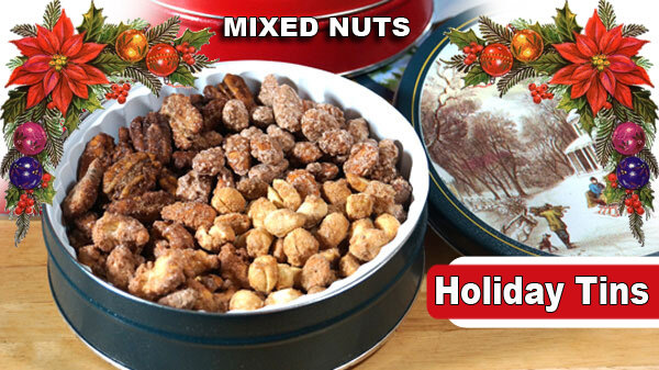 Completely Nuts Inc, Navy Pier Nuts, 847-394-4312, Cinnamon Sugar Roasted Nuts, German Bavarian Style Cinnamon Roasted Mixed Nuts, Cinnamon Sugar Roasted Almonds, Pecans, Peanuts & Cashews,